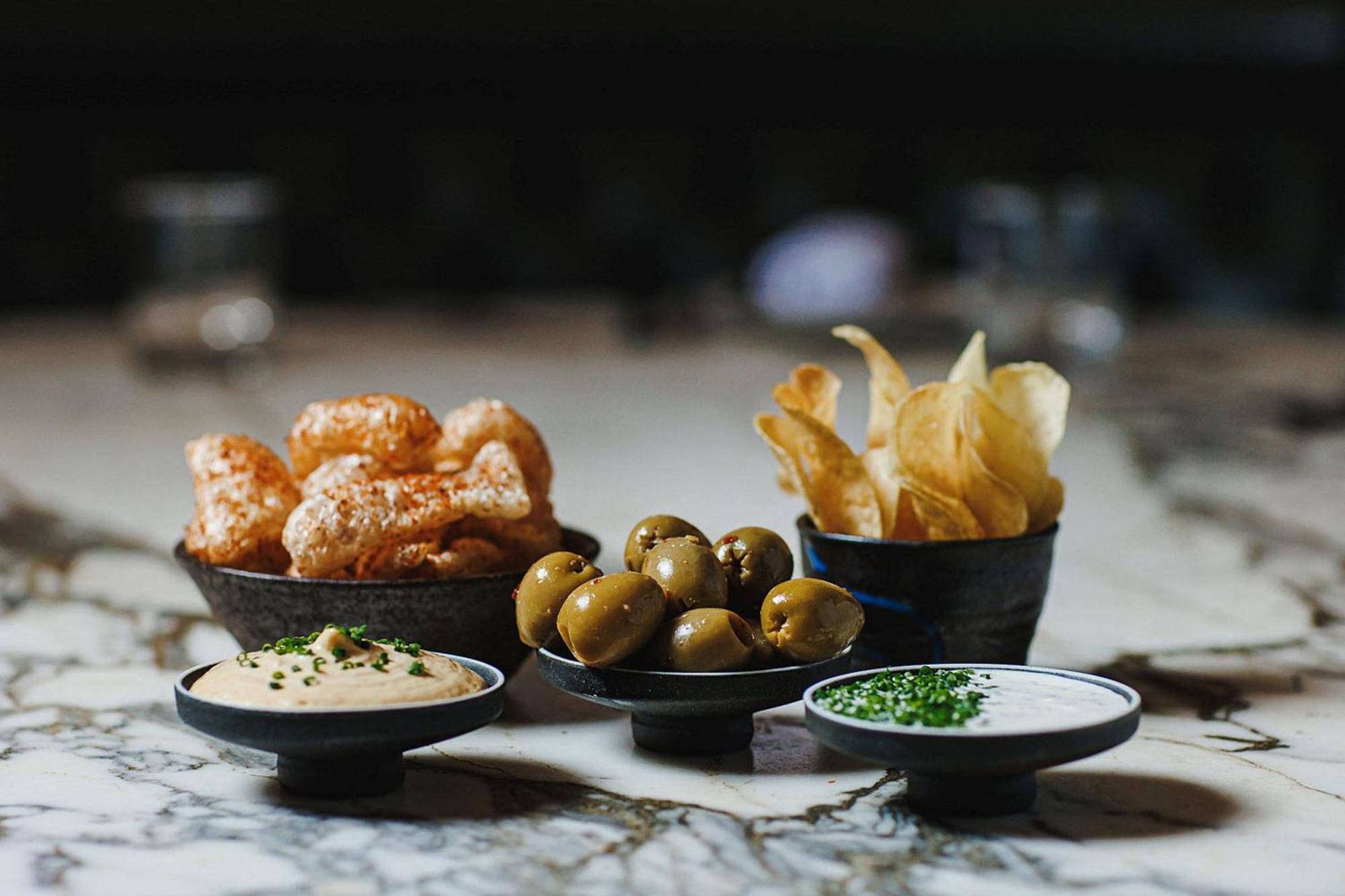 Stock Exchange Hotel, Manchester, Autograph Collection Esterno foto A selection of tapas