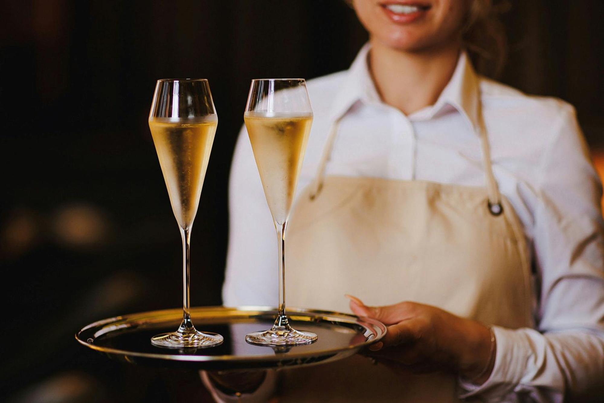 Stock Exchange Hotel, Manchester, Autograph Collection Esterno foto Champagne flutes